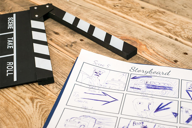 how to make a storyboard